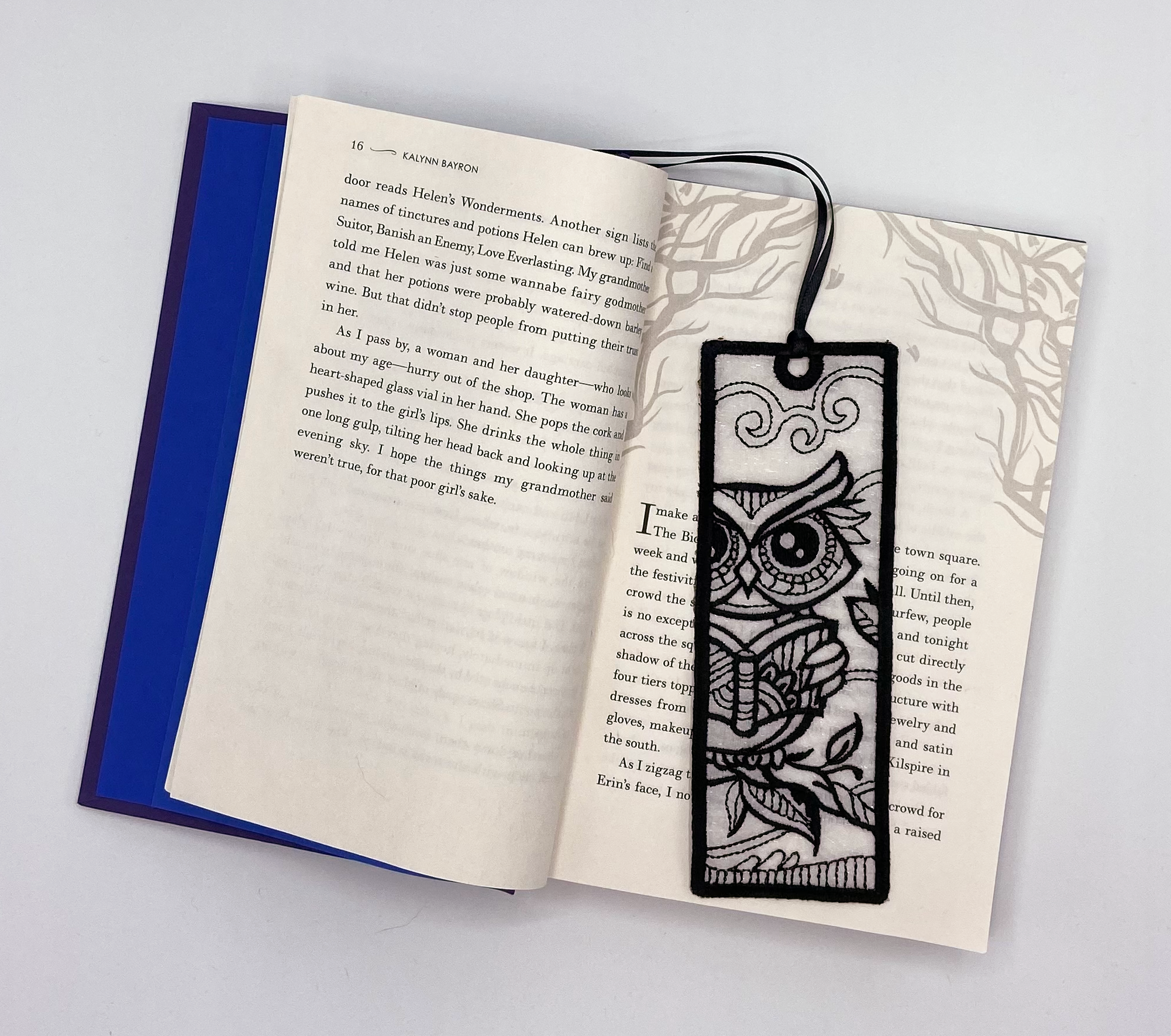Reader Owl Bookmark