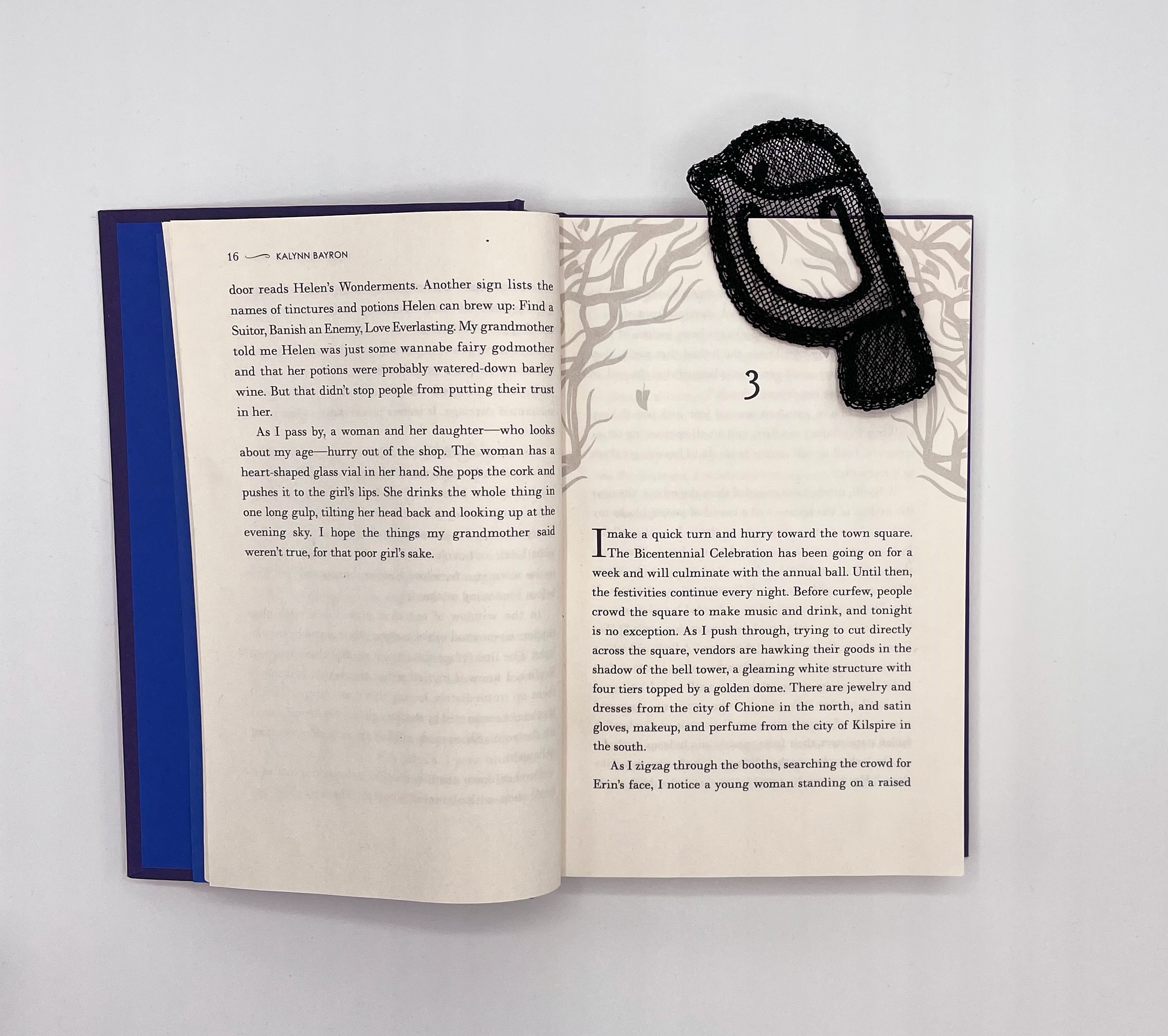 Black Bird Pop-Out Bookmark
