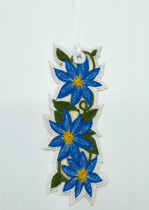 Blue Flower Bookmark