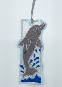 Dolphin Bookmark – Laurie Makes