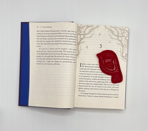 Red Bird Pop-Out Bookmark