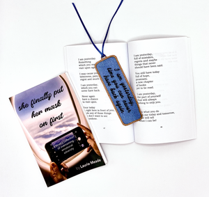 I Am Yesterday Poetry Bookmark